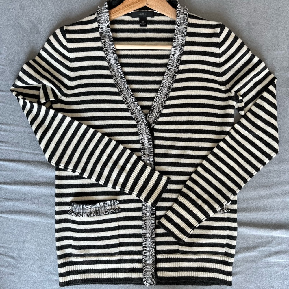 J crew wool cardigan XXS